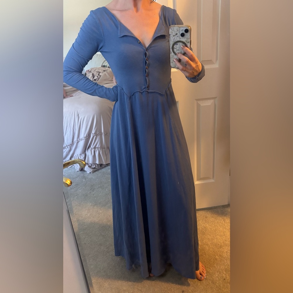 Free People peasant dress.